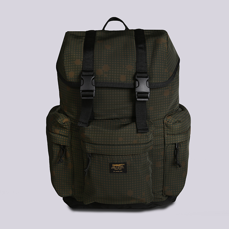  зеленый рюкзак Carhartt WIP Military Backpack 23L I023728-night/green - цена, описание, фото 1